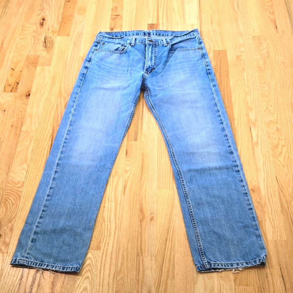 Vintage y2k men's 505 red tab regular straight jeans size 36